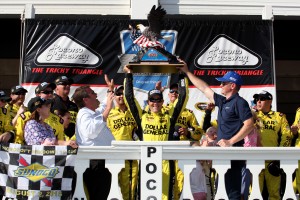 Fuel mileage is what got Matt Kenseth his second win of the season.
